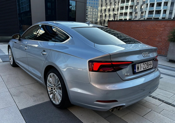 Audi A5 cena 114990 przebieg: 132000, rok produkcji 2018 z Kraków małe 596